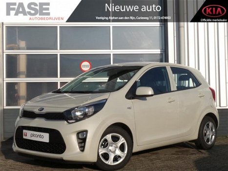 Kia Picanto - 1.0 ComfortPlusLine *LEASE V.A. € 215, - / NIEUW UIT VOORRAAD - 1