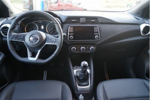 Nissan Micra - 100PK IG-T N-Sport / Alcantara dashboard / Carbon spiegelkappen / 17'' Lichtmetalen v - 1