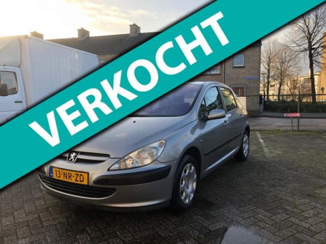 Peugeot 307 - 1.6-16V XT 5 DRS AIRCO STUURBEKRACHTING - 1