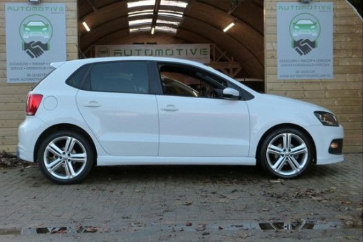 Volkswagen Polo - 1.2 TSI Highline R-LINE #ORIGINEEL NL-AUTO #1e EIGENAAR #DEALER ONDERHOUDEN - 1