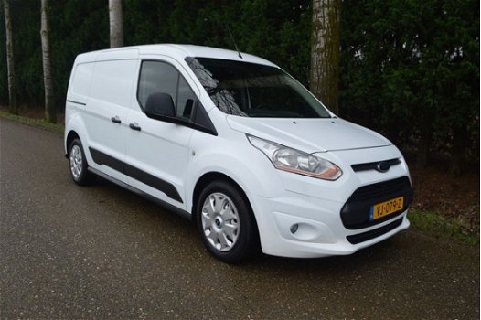 Ford Transit Connect - 1.6 TDCI 95pk Lengte 2 BPM Vrij, Airco, 3-Zitplaatsen, Volledig onderhoudshis - 1