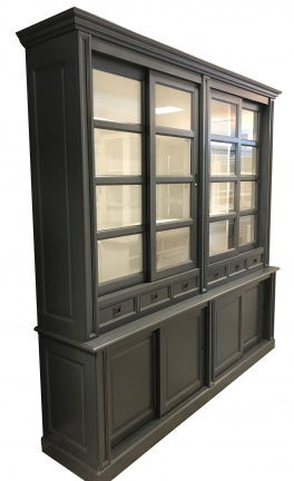Buffetkast Utrecht antraciet - wit 260 x 240cm direct uit voorraad gratis bezorgd - nr. 1