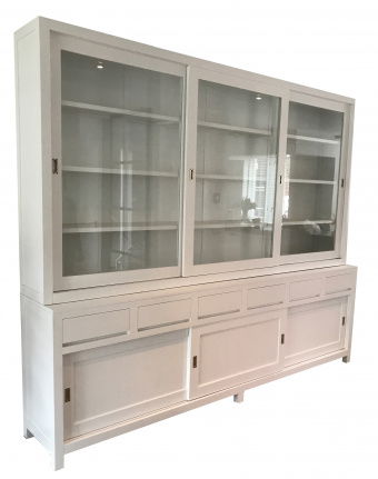 Winkelkast Dimolfetta XL wit - wit 300 x 50/40 x 250cm greeploos - nr. 1