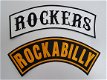 RockaBilly , Rockers Rugpatch - Embleem Stof - 1 - Thumbnail