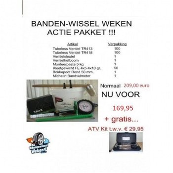 Actiepakket bandenwisselpakket 256 delig - 1