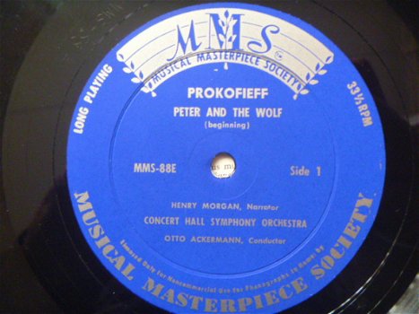 Prokofieff - Henry Morgan ‎- Peter And The Wolf 10