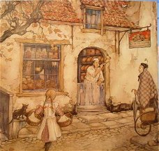 Het Cocktail Trio - De verliefde bakker - ill. Anton Pieck