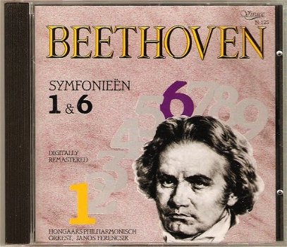 4 CD - BEETHOVEN Symfonieën 1 tm. 8 - 0