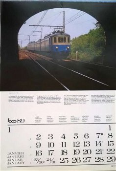 50 foto's van treinen kalender 86/89/90/91 - 3