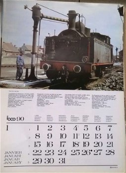 50 foto's van treinen kalender 86/89/90/91 - 5