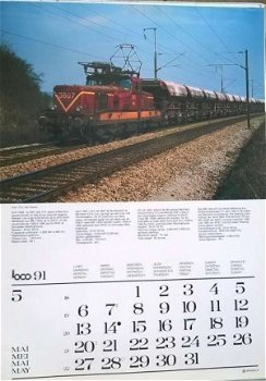 50 foto's van treinen kalender 86/89/90/91 - 7