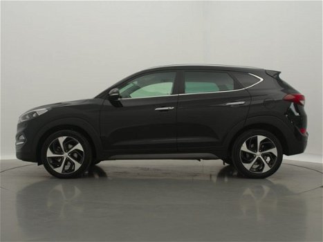 Hyundai Tucson - 1.6 T-GDi PREMIUM *177PK TURBO* / NAVI / CAMERA / LEDER / AIRCO-ECC / CRUISE CTR. / - 1