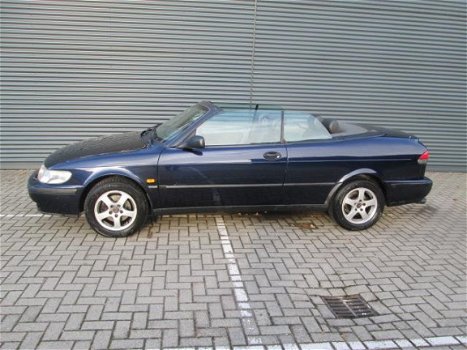 Saab 9-3 Cabrio - 2.0 SE elektrische kap climate control sportvelgen leuke auto voor scherpe prijs - 1