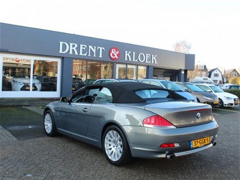 BMW 6-serie Cabrio - 645Ci LEER / XENON / NAVIGATIE / HEAD UP DISPLAY - 1