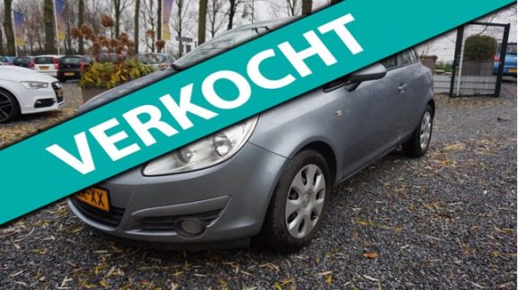 Opel Corsa - 1.4-16V Enjoy hele nette CORSA 1.4 met ondh boekjes - 1