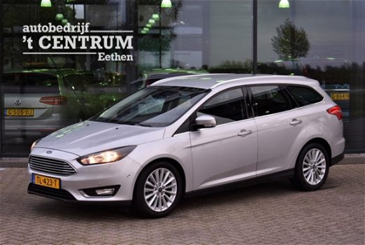 Ford Focus Wagon - 1.5 TDCI Titanium Automaat, Navigatie, Cruise Control, Parkeersensoren - 1