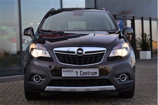 Opel Mokka - 1.4 Turbo 140 PK Cosmo, Leder, Camera, schuif-Kantel Dak, Navigatie, Stoel Verwarming - 1