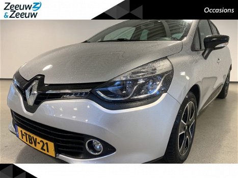 Renault Clio - 90pk TCe Dynamique CLIMATE NAVI PARKEERSENSOR EERSTE EIGENAAR TEL USN LM VELGEN - 1