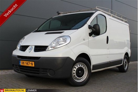 Renault Trafic - bestel 2.0 dCi T27 L1H1 airco navi cruise RVS Imperiaal - 1