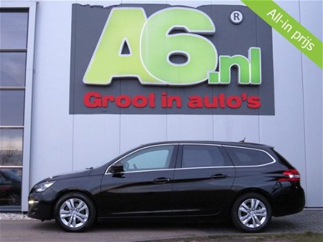 Peugeot 308 SW - 1.6 BlueHDI Blue Lease Limited Panoramadak Navi Clima PDC Bluetooth Cruise - 1