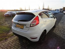 Ford Fiesta - 1.5 TDCi Titanium Lease Edition Leder Stoelverw Achteruitrijcamera Navi Clima PDC Blue