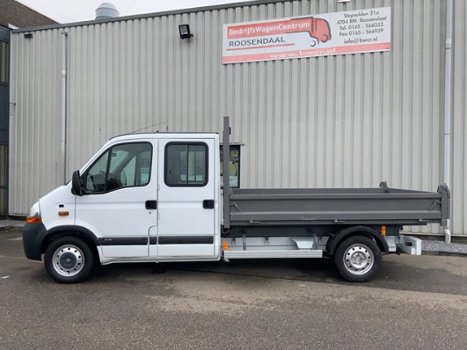 Renault Master - T35 2.5 dCi L3 H1 DC Kipper Dub Cab .Airco , Trekhaak 2000 kg - 1