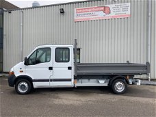 Renault Master - T35 2.5 dCi L3 H1 DC Kipper Dub Cab .Airco , Trekhaak 2000 kg