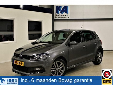 Volkswagen Polo - 1.2 TSI 90pk R-Line Automaat - ECC 100% (Dealer) onderhouden label - 1