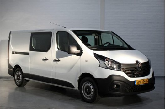 Renault Trafic - 1.6 dCi 120 pk Dubbel Cabine Airco, Cruise control, Navi Portable, PDC - 1