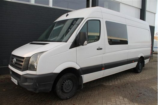 Volkswagen Crafter - 35 2.0 TDI 163PK L3H2 Dubbel Cabine - Airco - Trekhaak - € 16.950, - Ex - 1