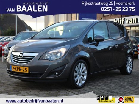 Opel Meriva - 1.4T 1.4 120Pk TURBO COSMO PANO LEER NAVI CRUISE 139000KM - 1