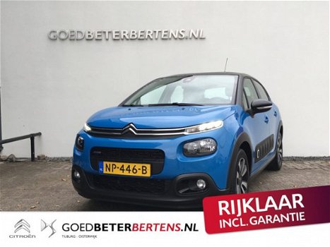 Citroën C3 - 1.2 PureTech S&S 110pk Shine EAT6 Automaat | Navi | Ecc | Apple Carplay | Prijs IS Rijk - 1