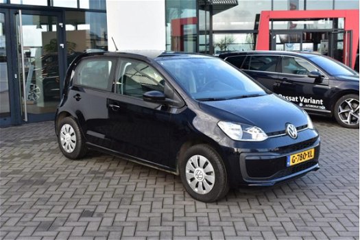 Volkswagen Up! - 1.0 BMT move up Automaat, airco, multifunctioneel lederen stuurwiel, bluetooth cark - 1