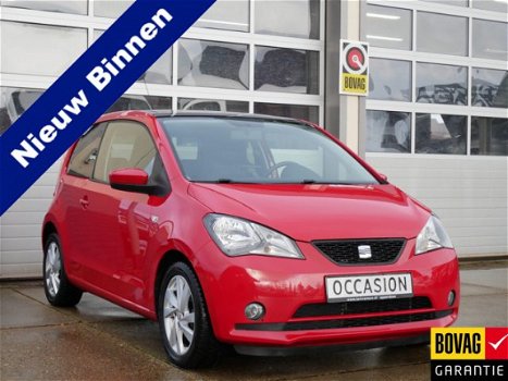 Seat Mii - 1.0 Style 3 Deurs, Airco, Lmv, Schuifkanteldak - 1