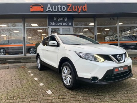 Nissan Qashqai - 1.2 Tekna Automaat/Navi/Pano/Leder - 1