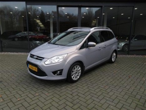 Ford Grand C-Max - 1.6 TI-VCT TITANIUM, Leer, ParkPilot, Climate, Stoelverw, Pdc - 1