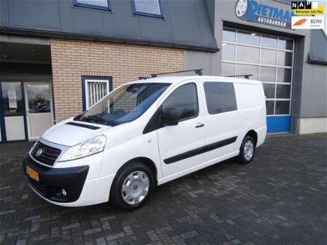 Fiat Scudo - 12 1.6 MultiJet LH1 SX DC Dubbele cabine 6 persoons AIRCO -CRUISE- 122.000 KM NAP - 1