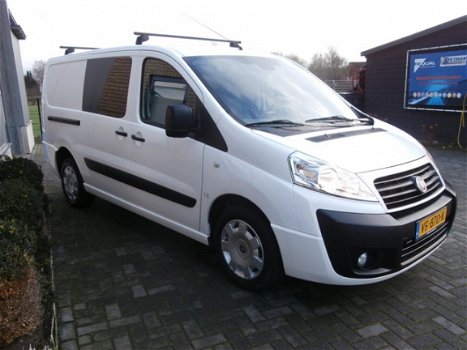 Fiat Scudo - 12 1.6 MultiJet LH1 SX DC Dubbele cabine 6 persoons AIRCO -CRUISE- 122.000 KM NAP - 1