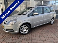 Opel Zafira - 1.6 Enjoy Airco, Cruise, Trekhaak, Cv 7-persoons Dealer onderhouden