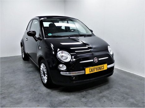 Fiat 500 C - 0.9 TwinAir Lounge Leer/ PDC/ Cabrio - 1