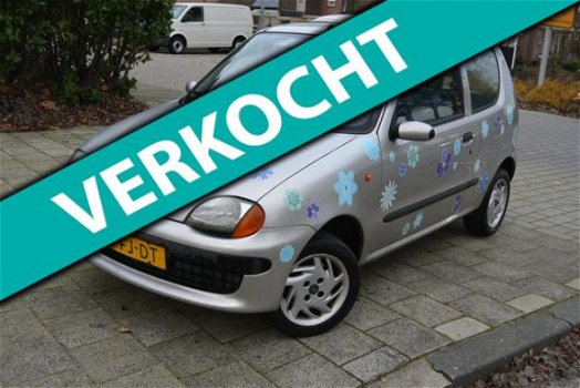 Fiat Seicento - 1100 ie Hobby RIJDT PRAKTISCH NIEUW MET APK 02-04-2020 - 1