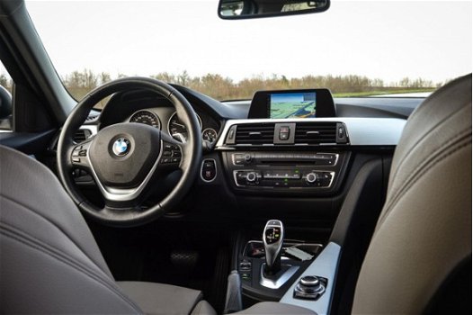 BMW 3-serie Touring - 320d High Executive Sportline, Clima, Cruise, Navi, Leder, Xenon, Super mooi - 1