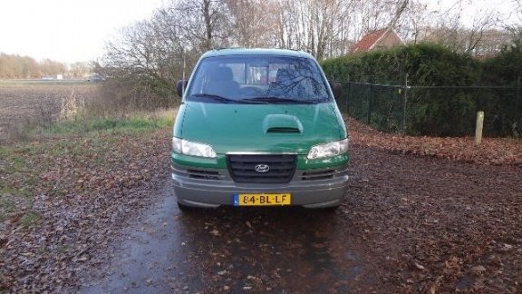 Hyundai H 200 - 2.5 TCI LWB aluminium bak 61000 km - 1