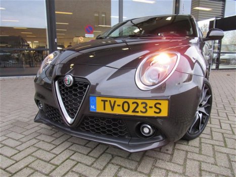 Alfa Romeo MiTo - TURBO TwinAir 100PK SUPER |NAVI |CLIMA |LEDEREN BEKLEDING - 1