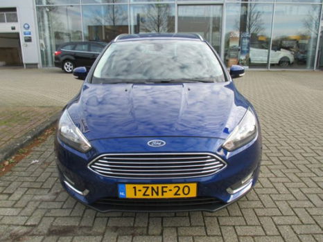 Ford Focus Wagon - 1.0 EcoBoost 125 pk Titanium Wagon Navi | Climate | Cruise | Parkassist | 17 