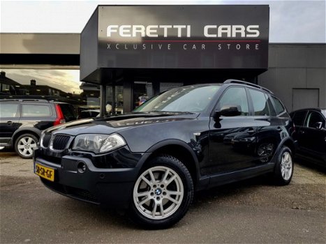 BMW X3 - 2.0i EXECUTIVE LEDER NAVI AIRCO 6VERSN LMV PDC-V&A - 1