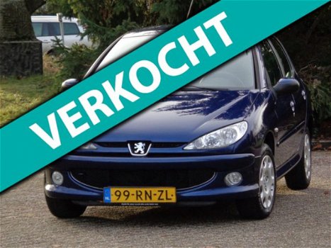 Peugeot 206 - 1.4 Air-line 2 2e EIGENAAR/5DRS/AIRCO/NAP/SUPER NETTE - 1