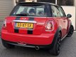 Mini Mini Cooper - 1.6 Chili Airco | Half leder | Zwart dak | Zwarte striping - 1 - Thumbnail