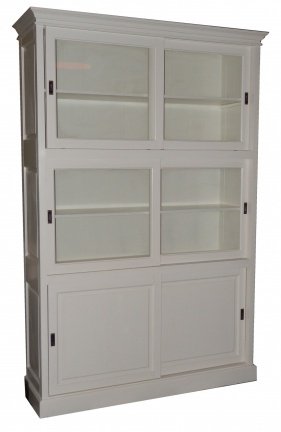 Winkelkast Giesbeek wit - wit 160 x 50 x 240cm - nr. 1