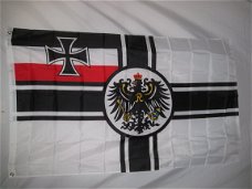 Vlag Duitsland WW1 Kriegsflagge, Imperial German Flag